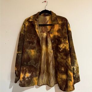 Corduroy Button Down Shirt - Medium